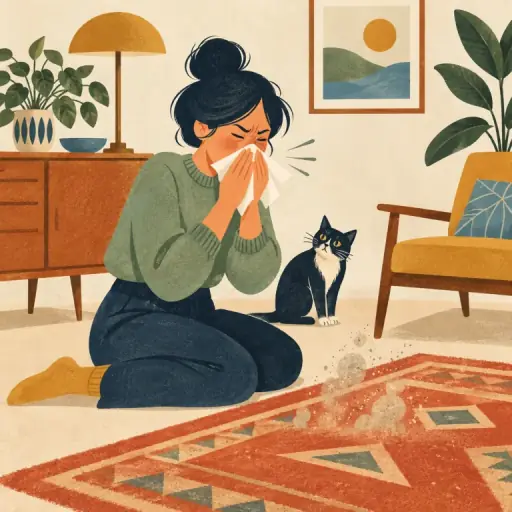 Tranh minh họa từ sneeze