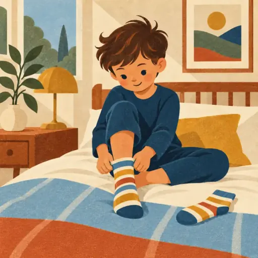 Tranh minh họa từ sock