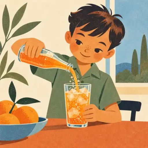 Tranh minh họa từ soda