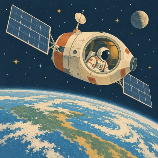 Tranh minh họa từ spacecraft