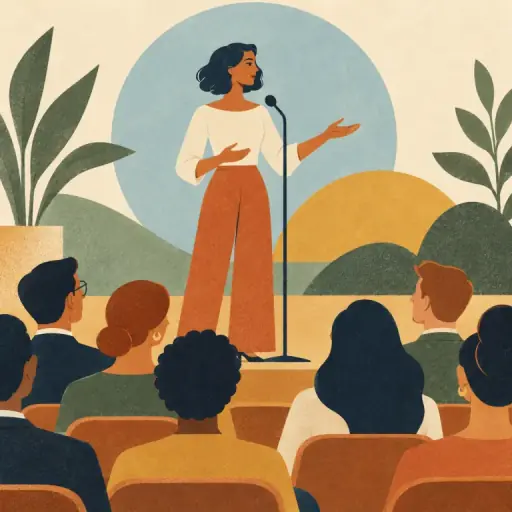 Tranh minh họa từ speech