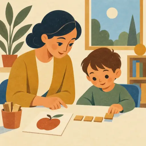 Tranh minh họa từ spelling