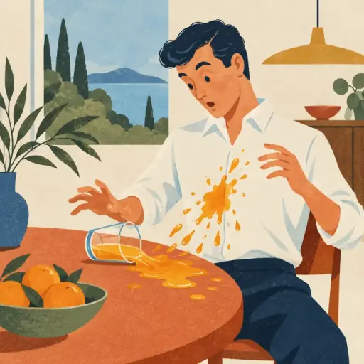 Tranh minh họa từ spill