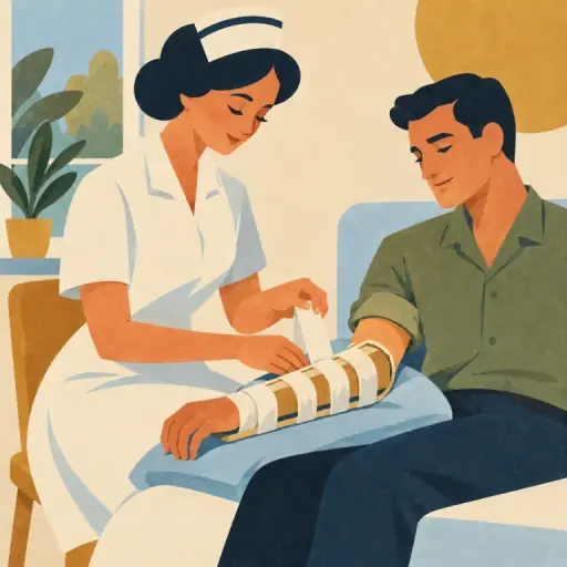 Tranh minh họa từ splint