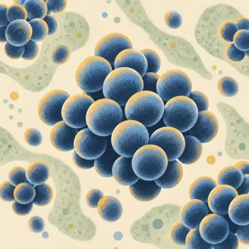 Tranh minh họa từ staphylococcus