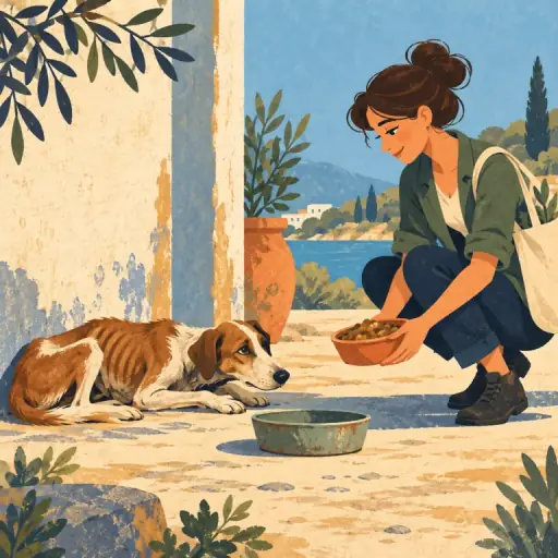 Tranh minh họa từ starvation