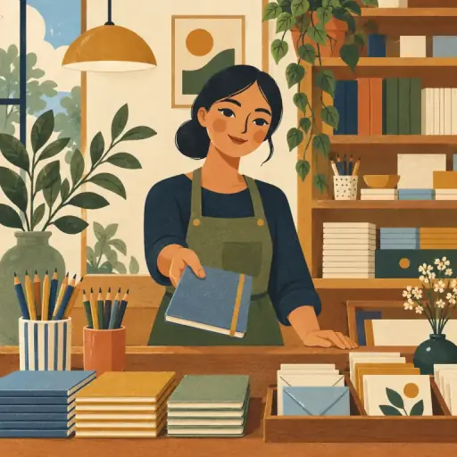 Tranh minh họa từ stationer