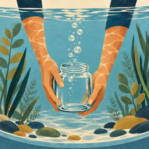 Tranh minh họa từ submerge