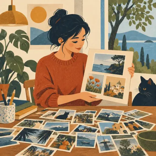 Tranh minh họa từ summarize