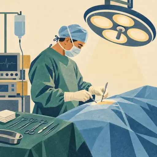 Tranh minh họa từ surgeon