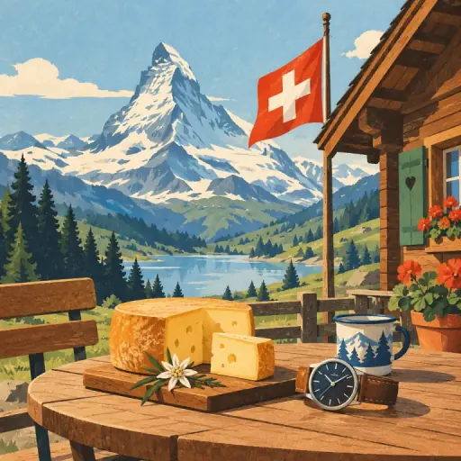Tranh minh họa từ Swiss