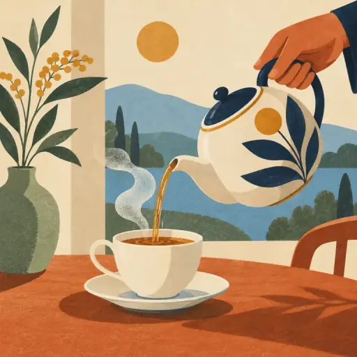 Tranh minh họa từ tea