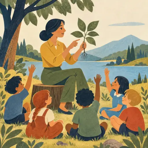 Tranh minh họa từ teacher