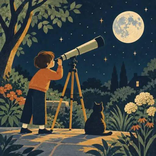 Tranh minh họa từ telescope
