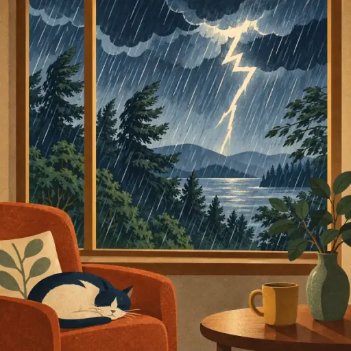 Tranh minh họa từ thunderstorm