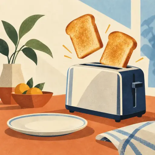 Tranh minh họa từ toaster
