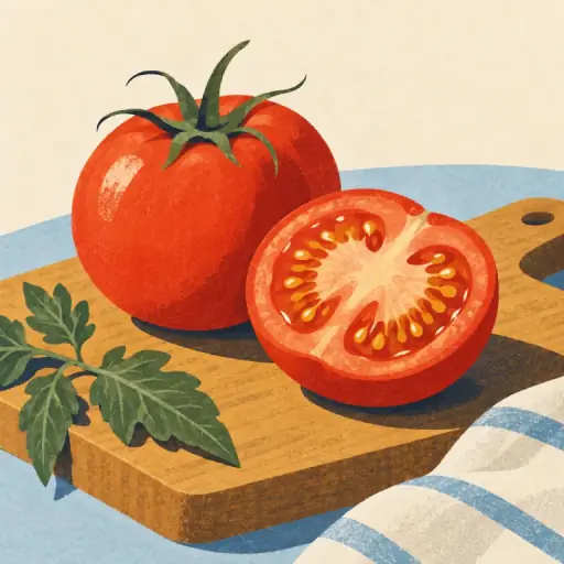 Tranh minh họa từ tomato