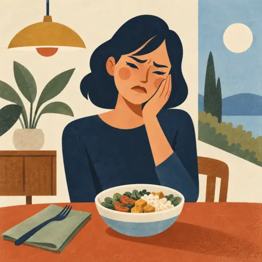 Tranh minh họa từ toothache
