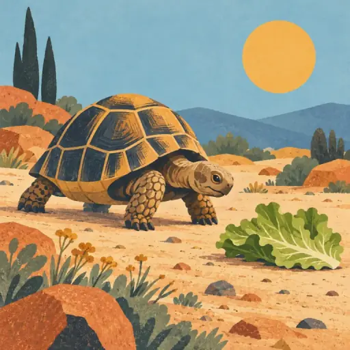 Tranh minh họa từ tortoise