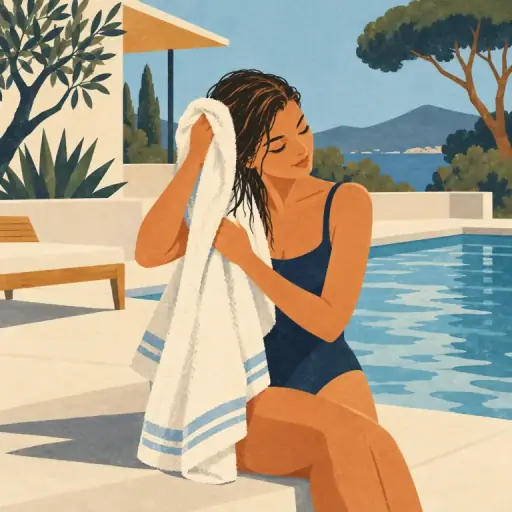 Tranh minh họa từ towel