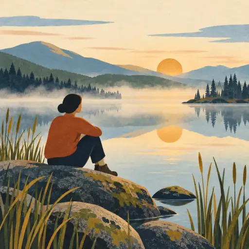 Tranh minh họa từ tranquil