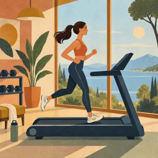Tranh minh họa từ treadmill