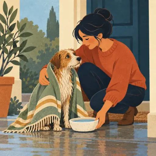 Tranh minh họa từ treat
