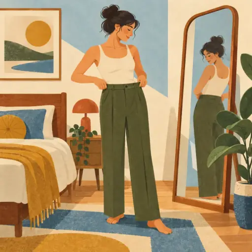 Tranh minh họa từ trousers