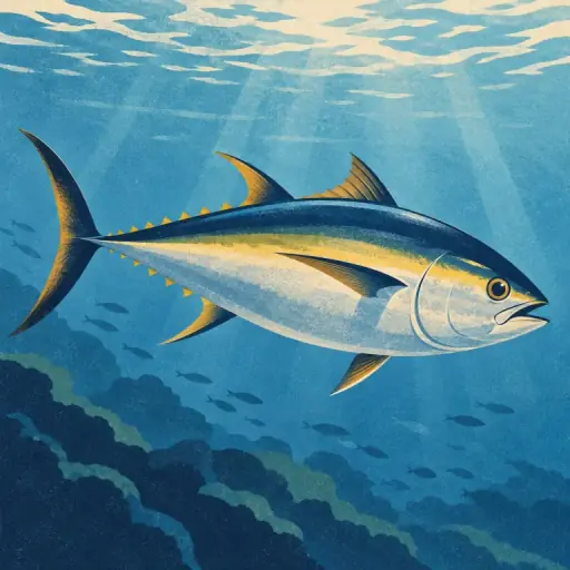 Tranh minh họa từ tuna