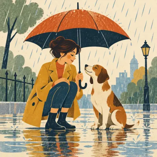 Tranh minh họa từ umbrella