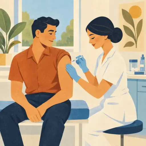 Tranh minh họa từ vaccination