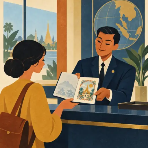 Tranh minh họa từ visa