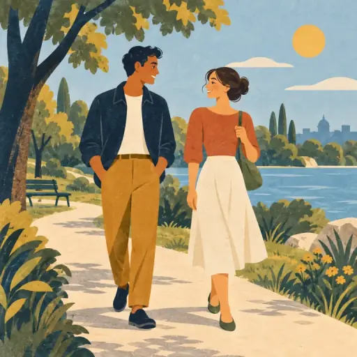 Tranh minh họa từ walk