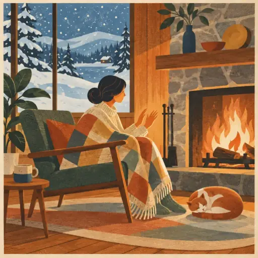 Tranh minh họa từ warmth