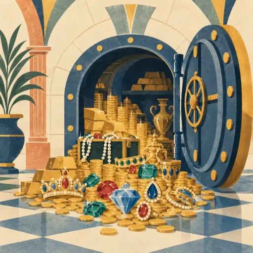 Tranh minh họa từ wealth
