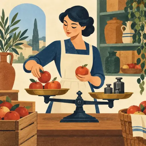 Tranh minh họa từ weigh