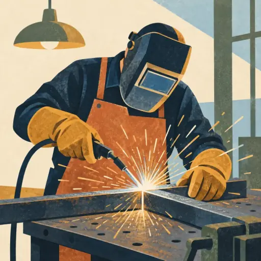 Tranh minh họa từ weld