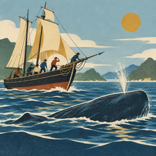 Tranh minh họa từ whaling