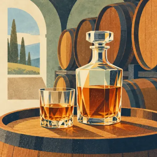 Tranh minh họa từ whisky