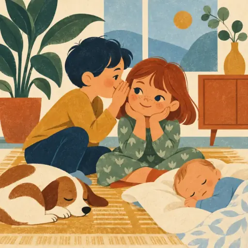 Tranh minh họa từ whisper