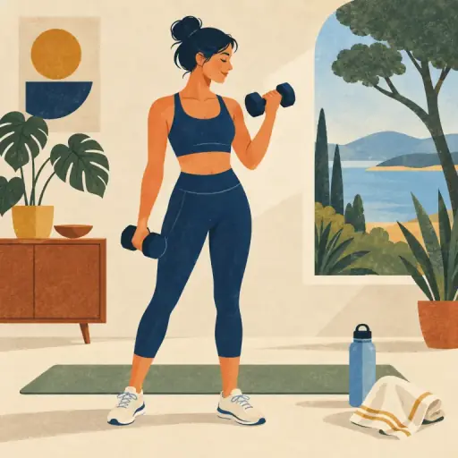 Tranh minh họa từ workout