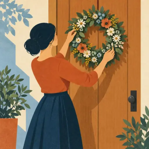 Tranh minh họa từ wreath