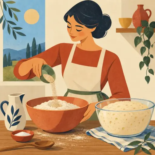 Tranh minh họa từ yeast