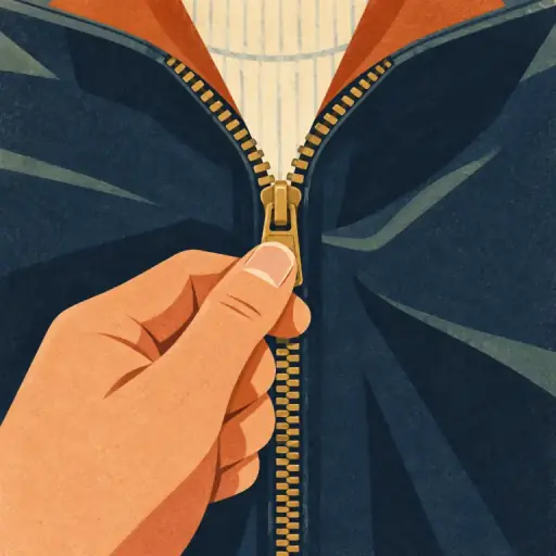 Tranh minh họa từ zipper